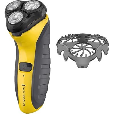 Rasurador Rotatorio Indestructible Remington 5100, Máquina de Afeitar Eléctrica, Amarillo