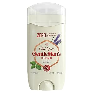 Old Spice, Desodorante Gentleman's Sin Aluminio - Lavanda y Menta, 3 Onzas