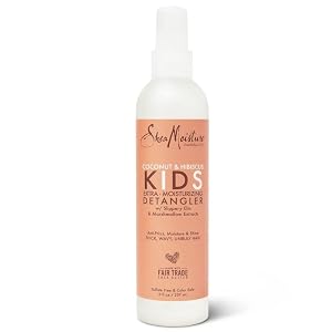 Shea Moisture Hair Care, Coconut & Hibiscus Kids Extra Moisturizing Detangler, A