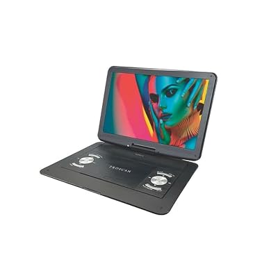 Proscan Reproductor Portátil de DVD 13.3" Negro con Control Remoto - PDVD1332