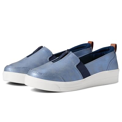 Zapatos casuales Ryka Womens Vivvi de cuero sintético metálico azul talla 9 Medium (B,M)