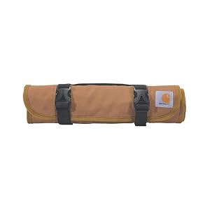 Carhartt Unisex Bolsa de Herramientas con 18 Bolsillos Brown Talla Única