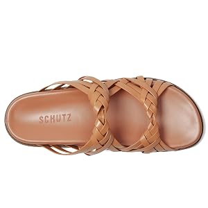 Tara Sporty de SCHUTZ para mujer Earth Clay 8 Medium
