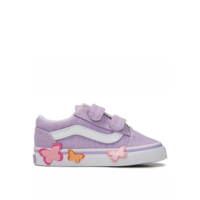 Vans Unisex Kids Old SkoolTM V (Infant/Toddler) Soft Orchid 10 Medium Toddler