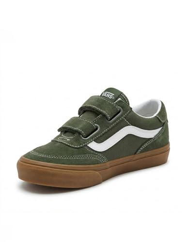 Zapato Vans Kids' Brooklyn LS V, Pine Forest, 5.5
