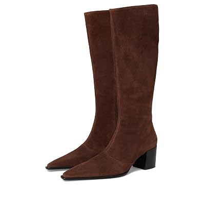 Botas Medianas SCHUTZ Raffaela Up Mid para Mujer, Root Brown, 8