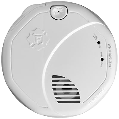 Detector de Humo y Alarma de Monóxido de Carbono Z-Wave con Batería First Alert, Funciona