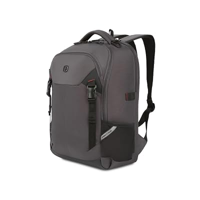 Mochila para Laptop SwissGear Civic Pro, Gris, 18"x13.25"x7"