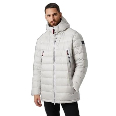 Parka Helly-Hansen Mens RWB Rigging Down, 823 Nimbus Cloud, L