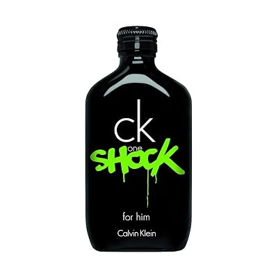 Eau de Toilette en Spray Calvin Klein One Shock for Him para Hombre, 3.4 oz