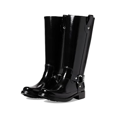 Bota Michael Kors Stormy Rain Boot Negra Talla 8 M