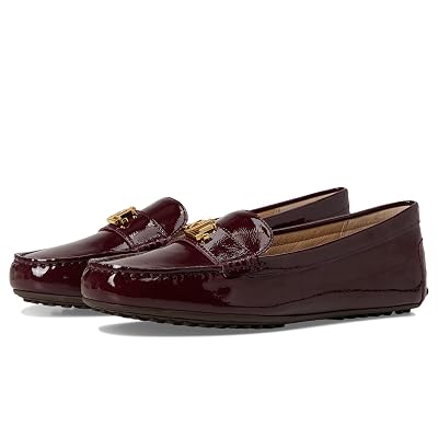 Lauren Ralph Lauren Barnsbury Driver, Burgundy, 8.5