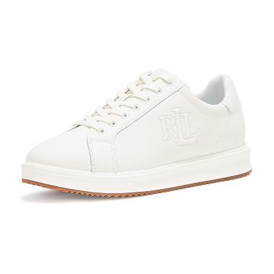 Tenis Lauren Ralph Lauren Ainsley para Mujer, Snow White, 6.5