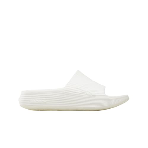Reebok Unisex DMX Recovery Slide, Chalk, 6.5 Mujer/ 5 Hombre