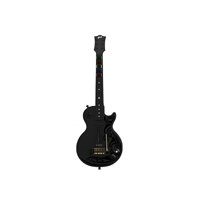 Controlador de Guitarra CRKD Gibson Les Paul - Tribal Negro - Licenciado por Xbox