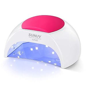 Lámpara UV LED para Uñas de Gel SUNUV SUN2C Professional Rose