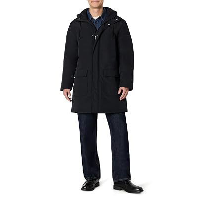 Parka Jacket Pesada Oversized Amazon Essentials para Hombre, Negro, XX