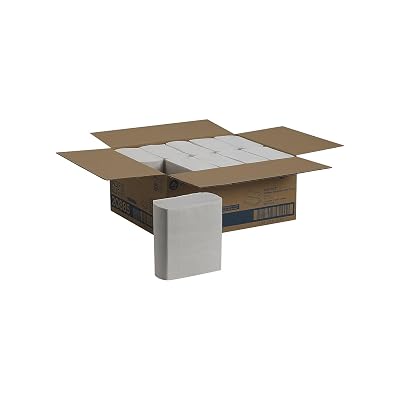 Toallas de Papel Multiples Pliegues Pacific Blue Ultra Z-Fold, 1 Capa, 260 Hojas/Paquete, 10 Paquetes