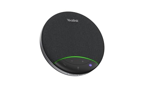 Teléfono de conferencia Yealink SP92 con Bluetooth y micrófono, cancelación de ruido con IA