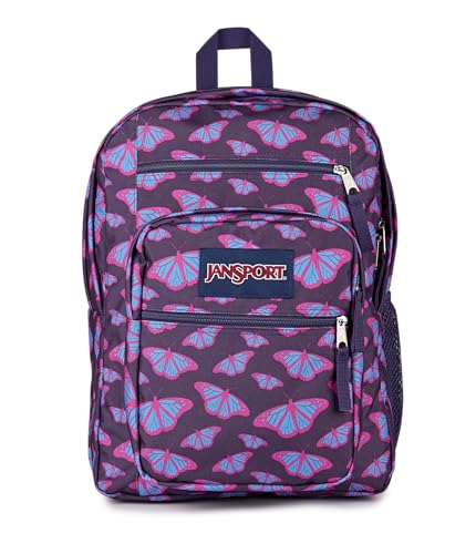 Mochila Grande JanSport 34L - Compartimiento para Portátil de 15 Pulgadas, Púrpura Flutter By