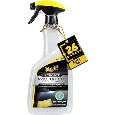 Meguiar's G3626 Ultimate Waterless Wash & Wax - 26 oz