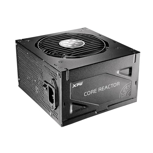 Fuente de Poder XPG Core Reactor Modular: 80 Plus Gold - ATX - Fuente de Poder Completamente Modular -