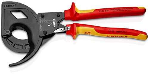 Cortacables Knipex 95 36 320 principio trinquete 3 etapas