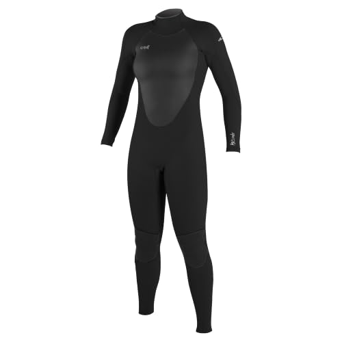 Traje de Neopreno Completo O'Neill Women's Epic 4:3mm con Cierre en la Espalda, Negro 2, 4