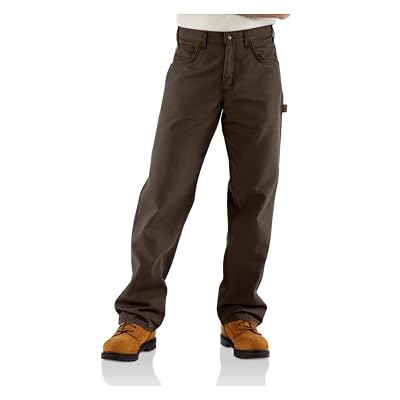 Pantalón Carhartt FR Loose Straight Canvas Dorado Khaki 35 30