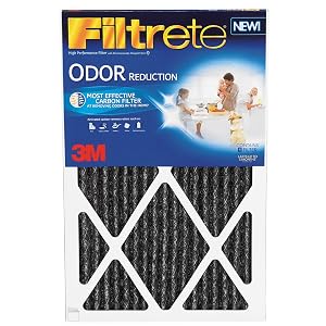 Filtros de Reducción de Olores para el Hogar 3M HOME01-4 16" X 25" X 1"
