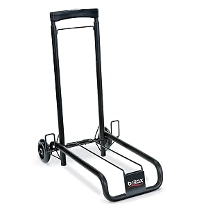 Carrito de Viaje para Asiento de Auto Britax | Mango Ajustable + Plegado Compacto + Cabe en Avión