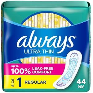 Toallas Femeninas Always Ultra Thin, Tamaño 1 Absorbencia Regular, Sin Wi