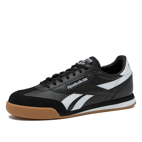 Reebok Campio XT Tenis para Hombre, Negro/Blanco/Goma, Hombre 9/Mujer 10.5