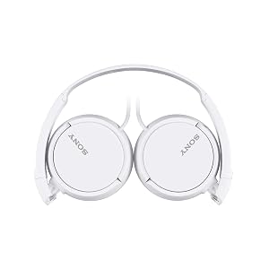 Auriculares Estéreo Sony MDR-ZX110 Série ZX Blancos, 0.8 Onza