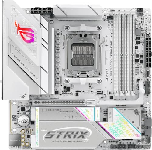 Placa Madre ASUS ROG Strix B850-G Gaming WiFi Socket AMD AM5 (mATX, Memoria DDR5,