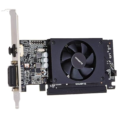 Tarjeta Gráfica GIGABYTE GVN710D52GL GeForce GT 710 2GB GDDR5 Tarjetas Gráficas (GeFo