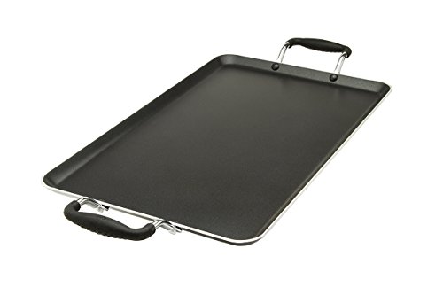 Plancha Ecolution Artistry Antiadherente para Dos Quemadores, Fácil de Limpiar, Mango Frío de Silicona