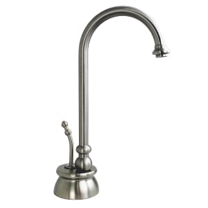 Westbrass A261HFP-07 Grifo Dispensador de Agua Caliente Calorah de 10" con 1 Manija con Calentamiento Instantáneo