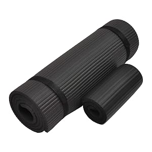 Fitvids All Purpose 1/2-Inch Extra Thick High Density Anti-Tear Exercise Yoga Ma