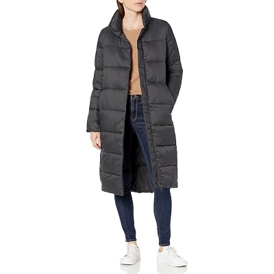 Amazon Essentials Chaqueta Ligera con Cierre Completo Resistente al Agua para Mujer Cálida tipo Capullo