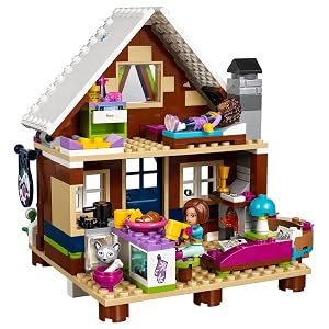 Kit de Construcción LEGO Friends Snow Resort Chalet 41323 (402 Piezas)