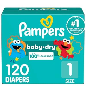 Pañales Pampers Baby Dry Talla 1 Super Pack - 120 Unidades