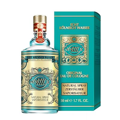 4711 Original Eau de Cologne 1.7 oz Colonia para Hombre, Splash Cítrico Bergamota