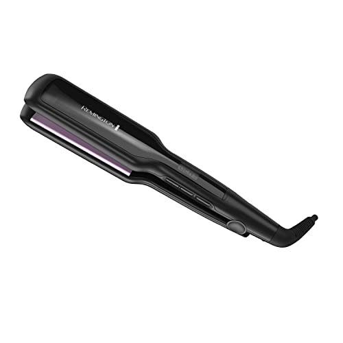 Plancha Remington de 1 3/4 pulgadas, alisador de cabello con tecnología anti-estática