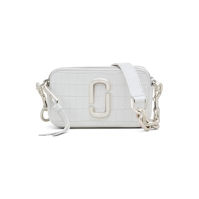 Marc Jacobs The Croc-Embossed Chain Snapshot Algodón One Size