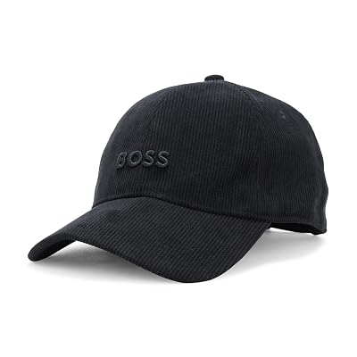 BOSS, Gorra de Cordón con Logo Centro Audaz, Black Gloss, PCE.